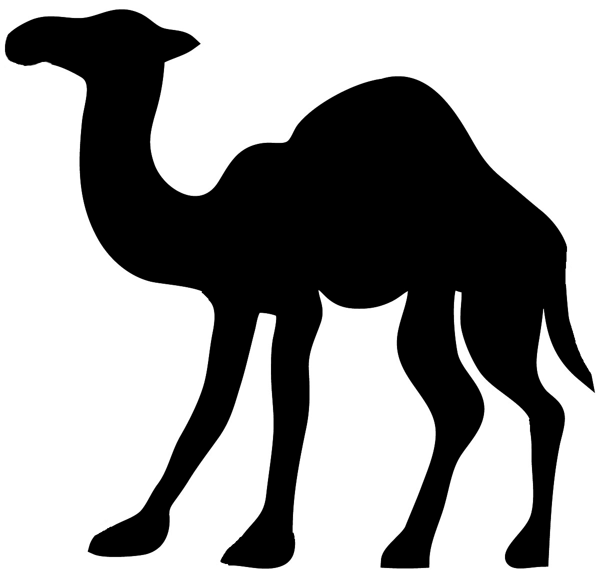 Camel Outline Clipart