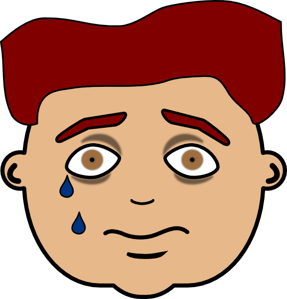 Sad People Clipart