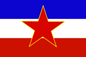 Flag Of Yugoslavia Clip Art - vector clip art online ...