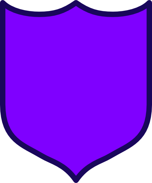 Purple Shield Clip Art - vector clip art online ...