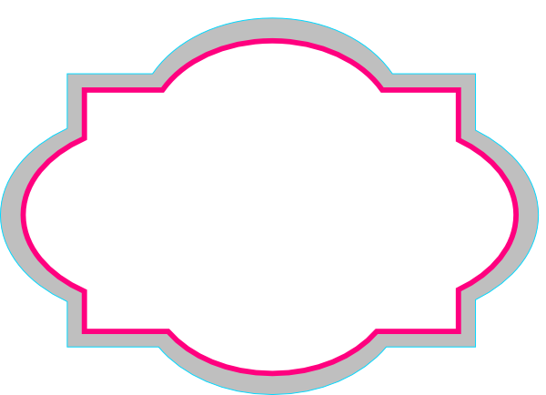 Decorative text box clip art transparent