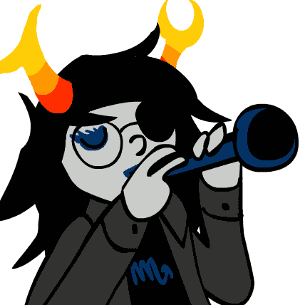 Vriska Plays Clarinet by ERIDAMON on DeviantArt