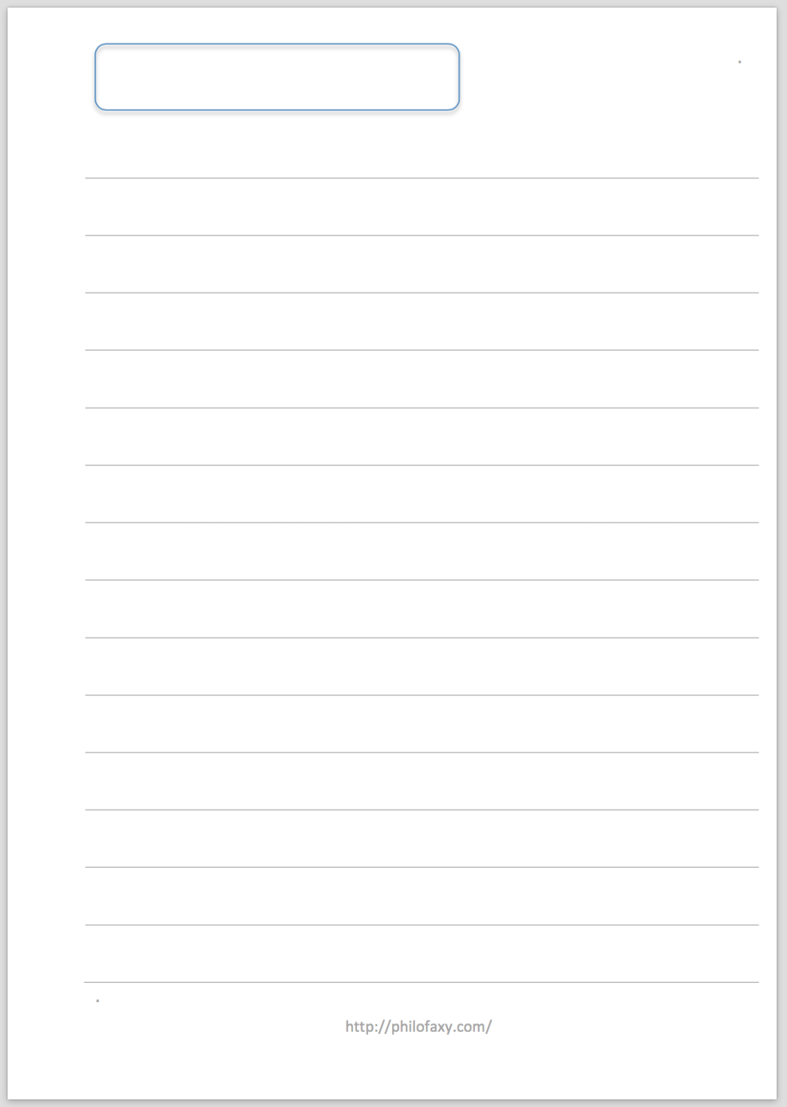 Philofaxy: Filofax templates