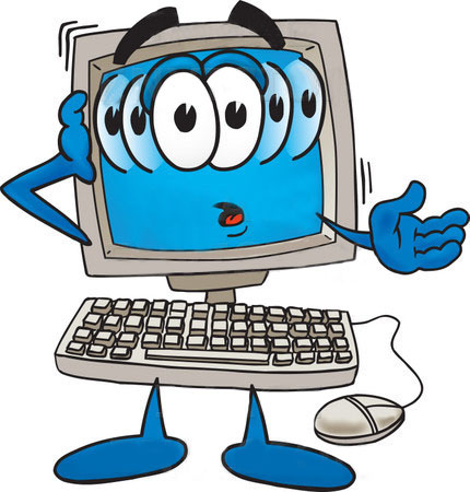 Sick Computer - ClipArt Best