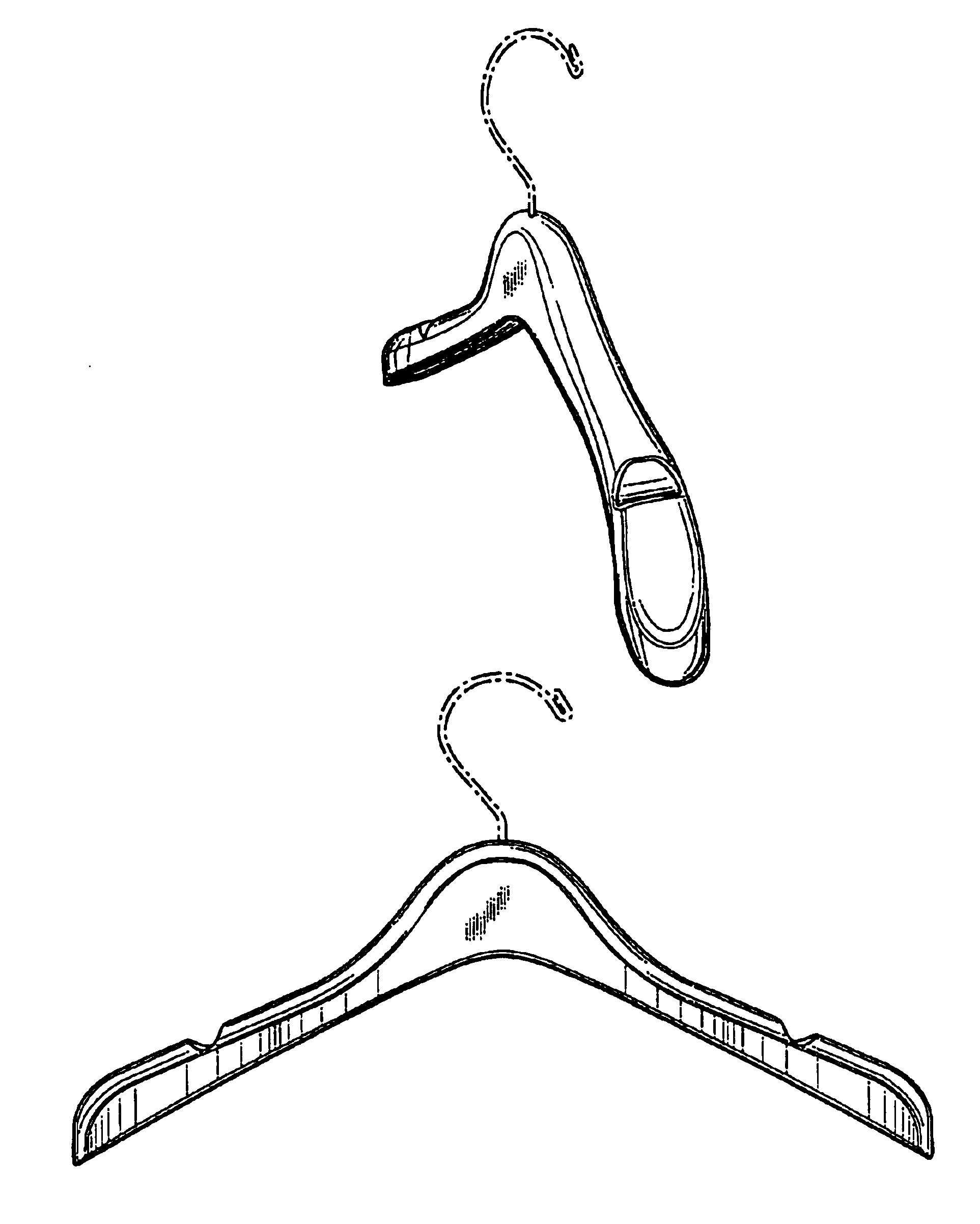 Clothes hanger body - Hanger Corporation