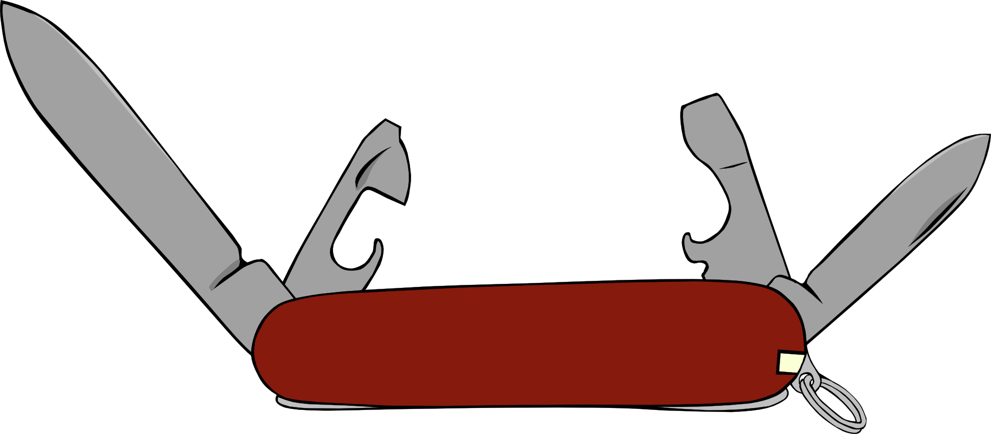Clip Art: Swiss Army Knife 2 scallywag ...