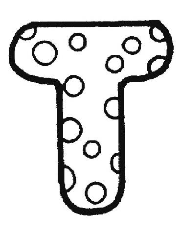 T Bubble Writing - ClipArt Best
