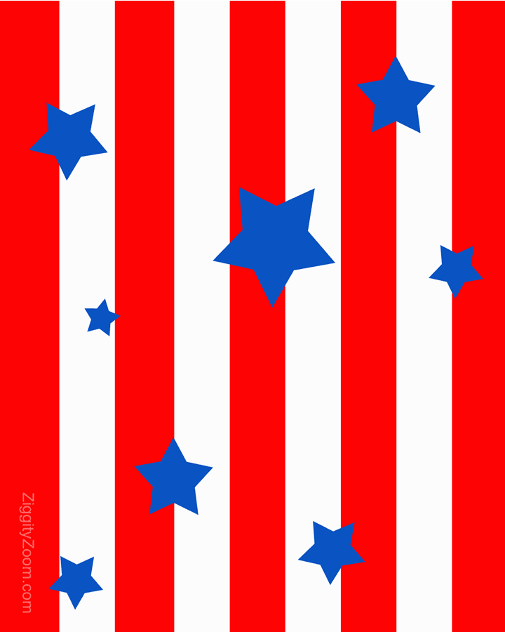 Printable Placemat for 4th of July, Free Printables for Patritic ...