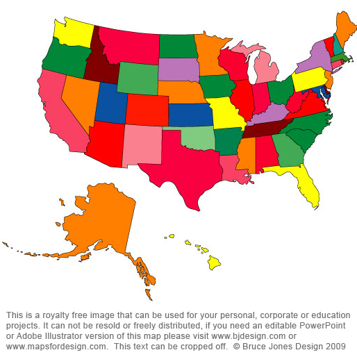 US and Canada Maps, Printable, Blank, Royalty Free, Download to ...