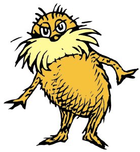 Lorax Clip Art