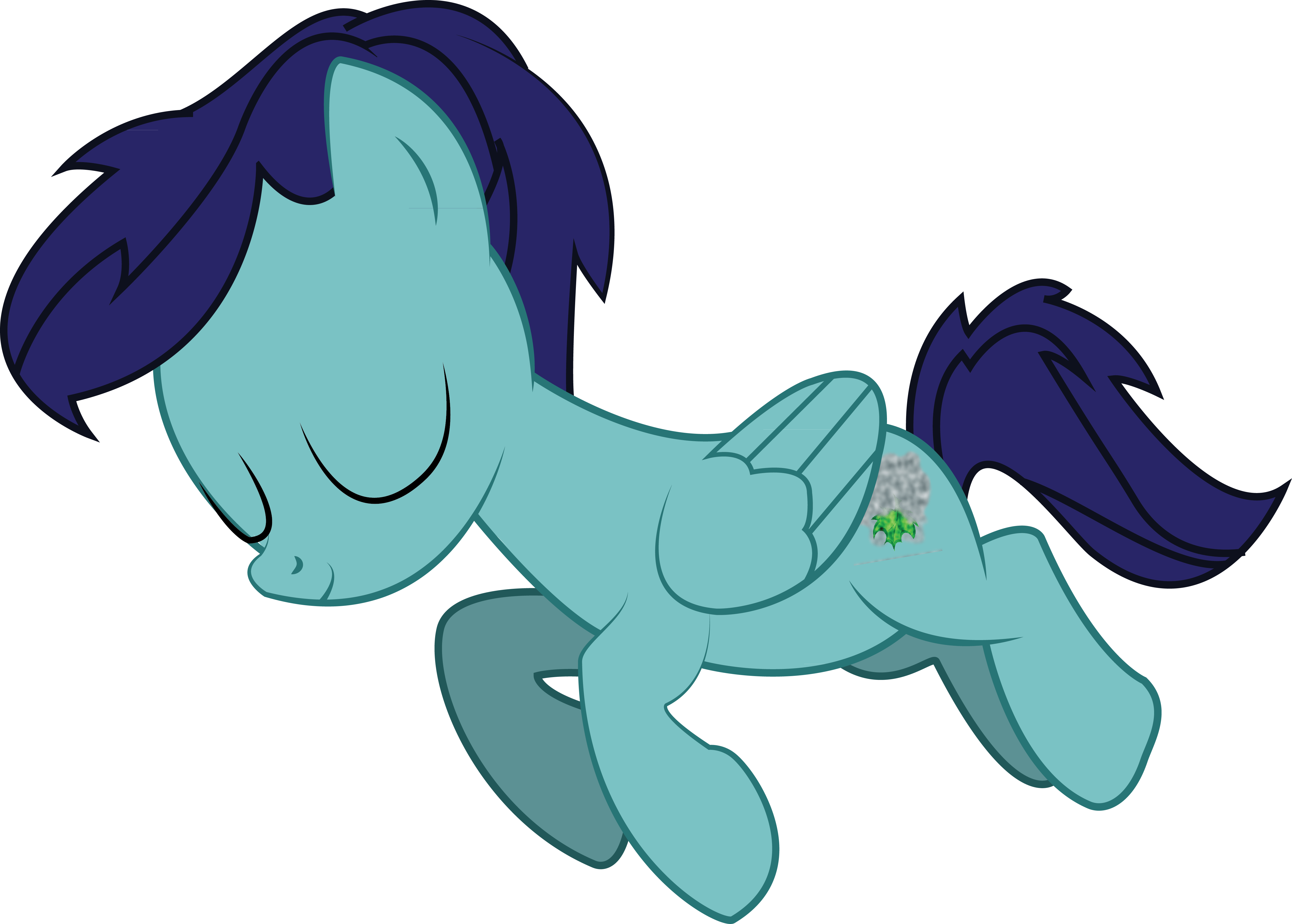 Mist Chaser OC sleeping