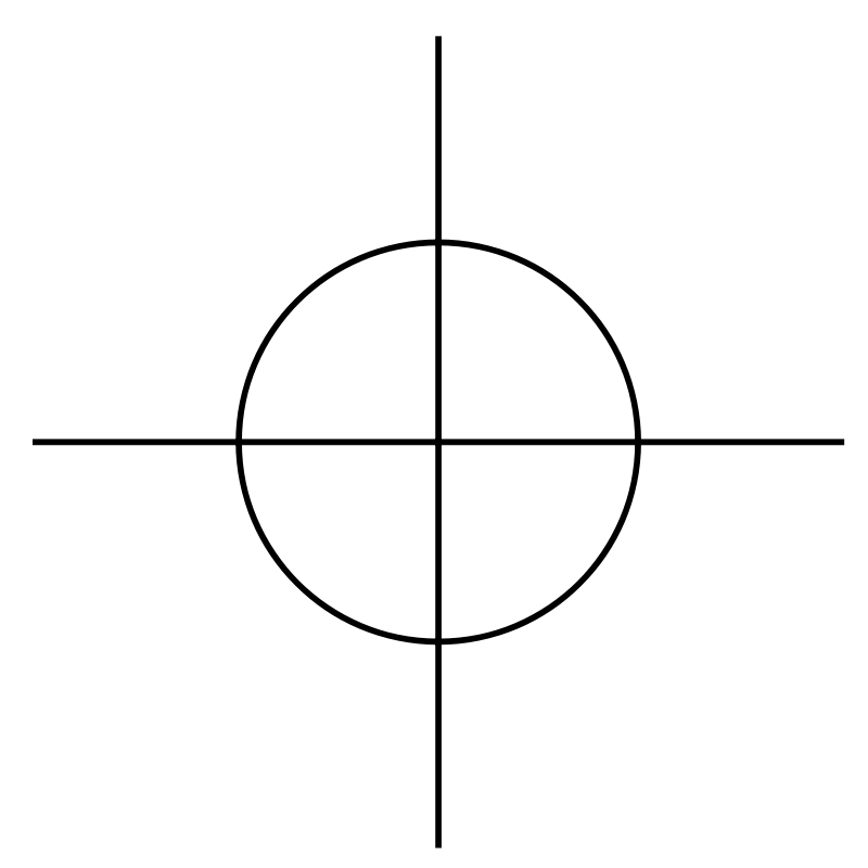 Clipart - Crosshair
