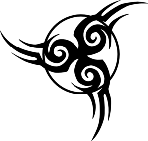 Triquetra W/ Circle clip art - vector clip art online, royalty ...