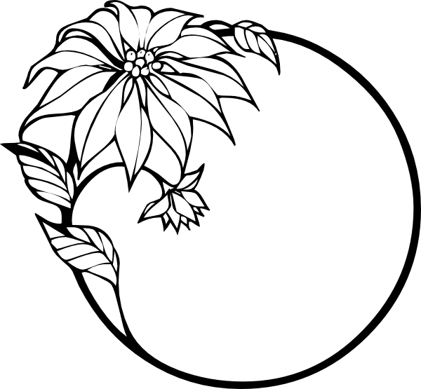 Line Drawings Of Flowers