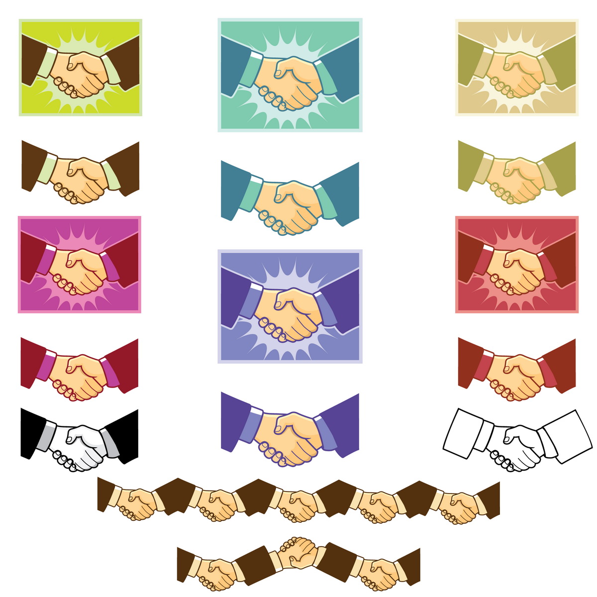 Handshake Vector | DragonArtz Designs