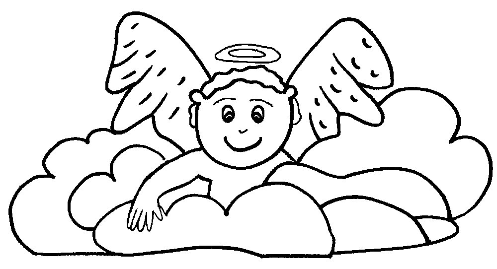 Angel Drawing For Kids
