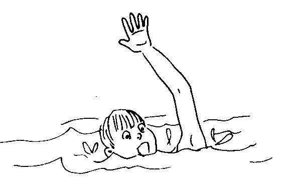 Drowning Person Clip Art The libs are treading water