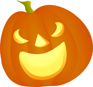 Halloween Pumpkin Smile clip art