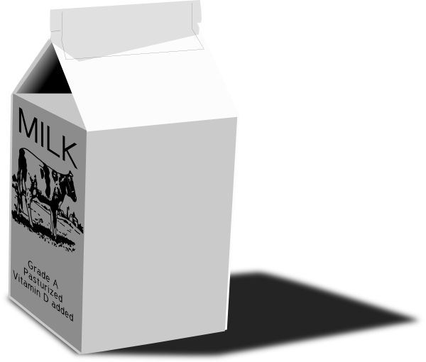 Missing Milk Carton Template