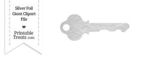 Printable Key Shape Template