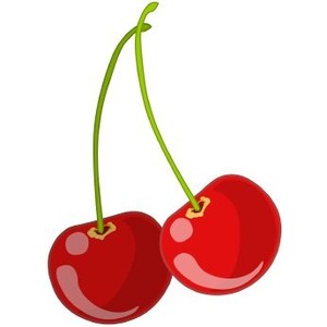 Cherries clip art - Polyvore