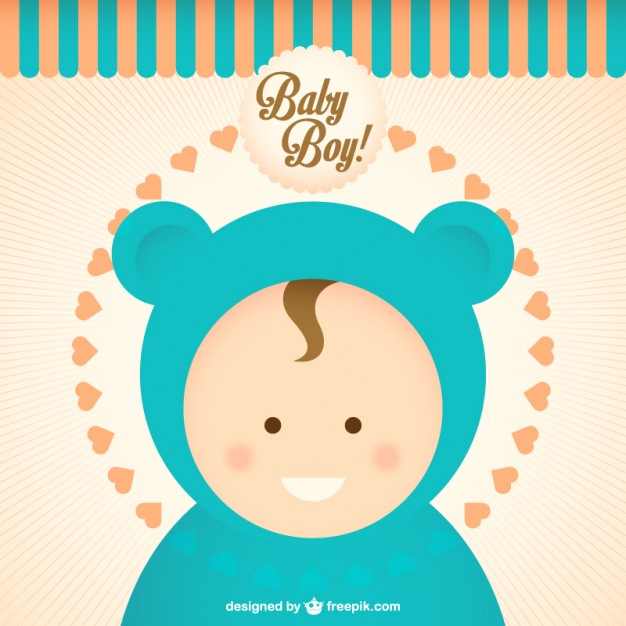 Baby boy Vector | Free Download