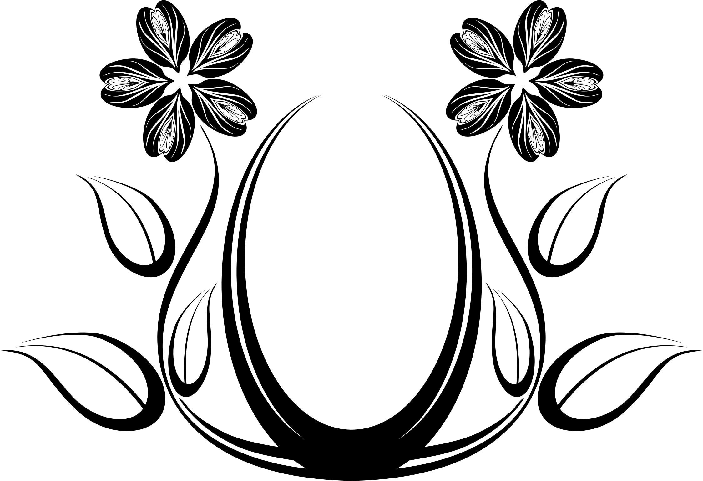 Clipart Abstract Floral Design ~ loversiq