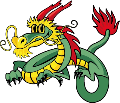 Green Dragons - Dragon Cartoon Images