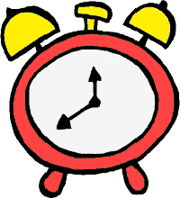 Cartoon Clock Clipart