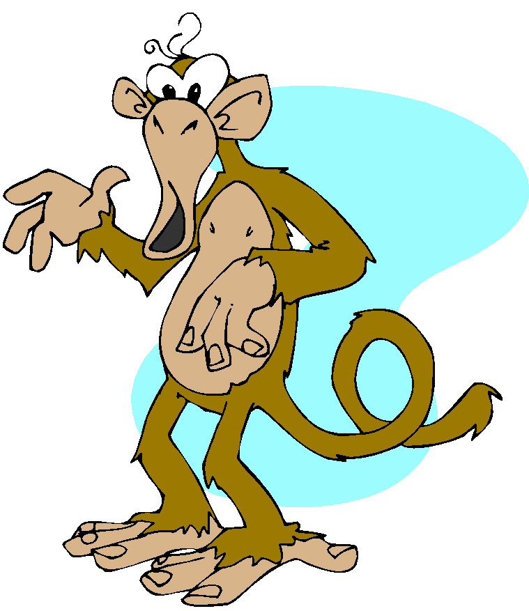 Clip Art - Clip art monkeys 245732