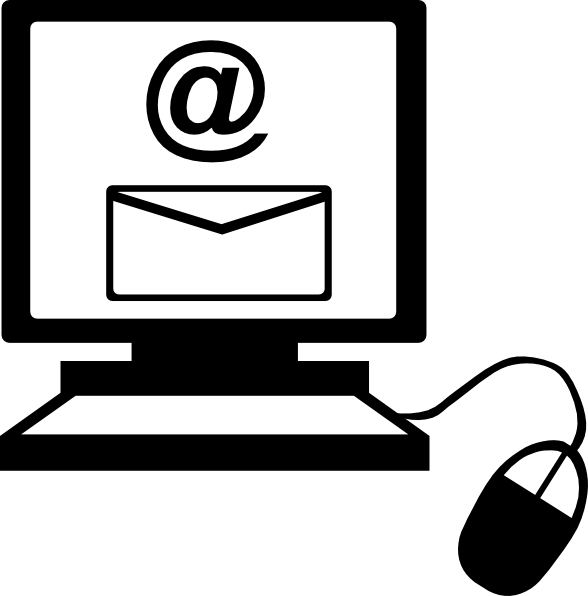 Computer email clipart