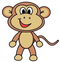 Cartoon Monkey | Monkey Drawing ...