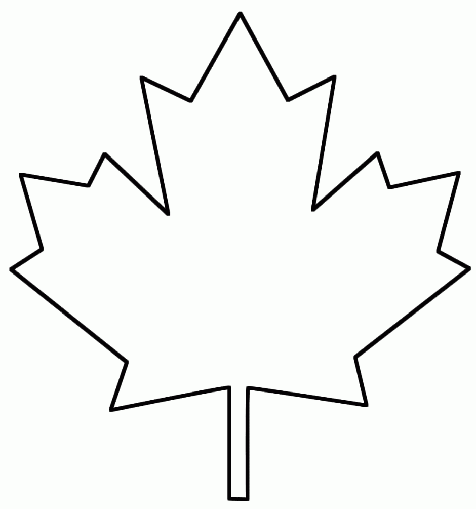 Black And White Leaf Clipart