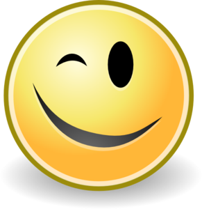 Tango Face Wink Clip Art - vector clip art online ...