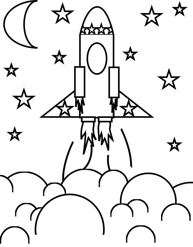 Rocket Ship Pictures For Kids