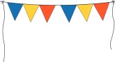 Triangle Banner Clipart