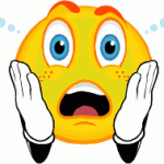 398 views Emoticons Scared Face - ClipArt Best