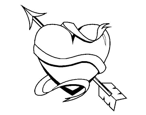 Drawings Of Hearts With Banners | Free Download Clip Art | Free ...