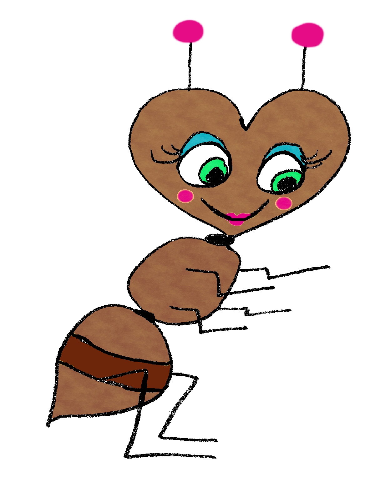 Cute Ant Clipart