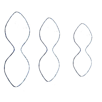 paper flower petal template