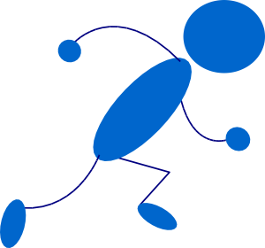 Stick Man Running Clipart - Free Clipart Images