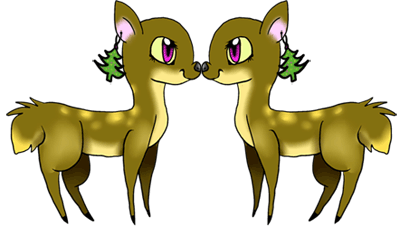 Funny Christmas Cartoon Deer Pic,Echo's Cartoon Deer Clipart ...