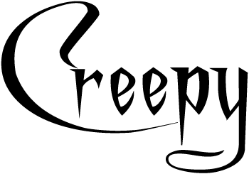 Creepy Clip Art - Tumundografico
