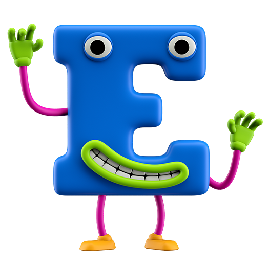 Clipart letter e transparent