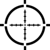 Crosshairs clip art - vector clip art online, royalty free ...