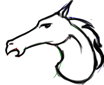 How To Draw A Horse Head | KalaaLog