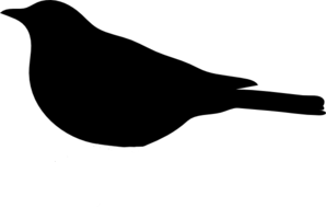 Bird Silhouette Clip Art - vector clip art online ...