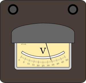 Voltmeter clip art - vector clip art online, royalty free & public ...