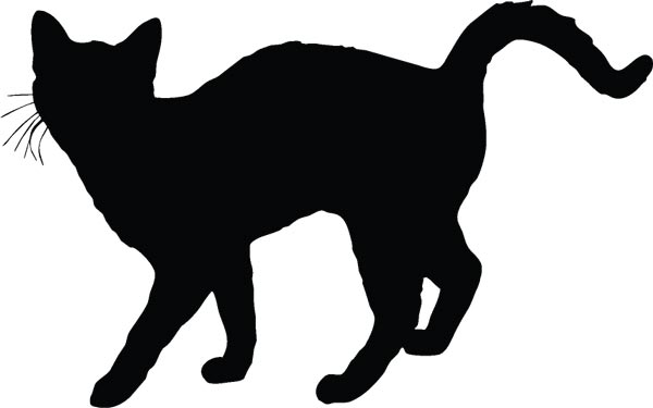 Cat Silhouette Vector Free | Free Download Clip Art | Free Clip ...