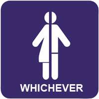 Unisex Toilet Sign - ClipArt Best